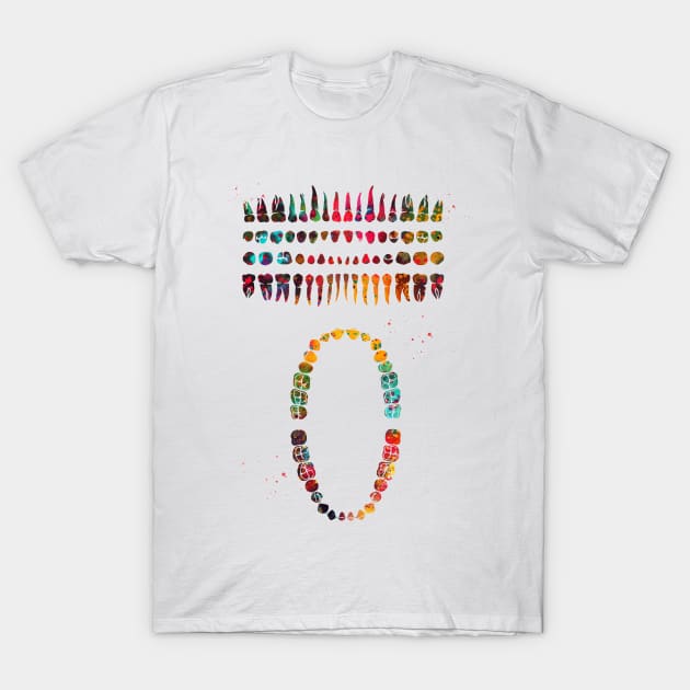 Teeth T-Shirt by erzebeth